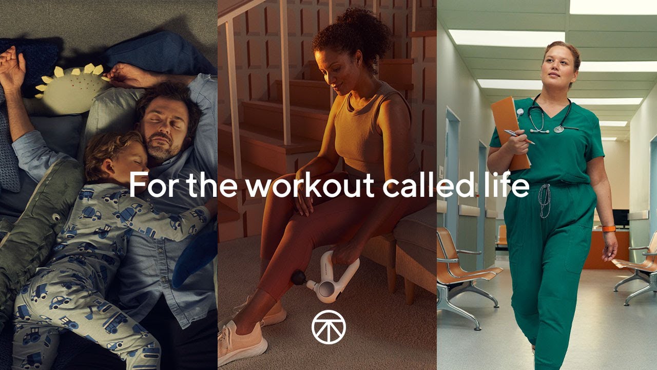 Massagepistol video - for the workout called Life - Theragun 