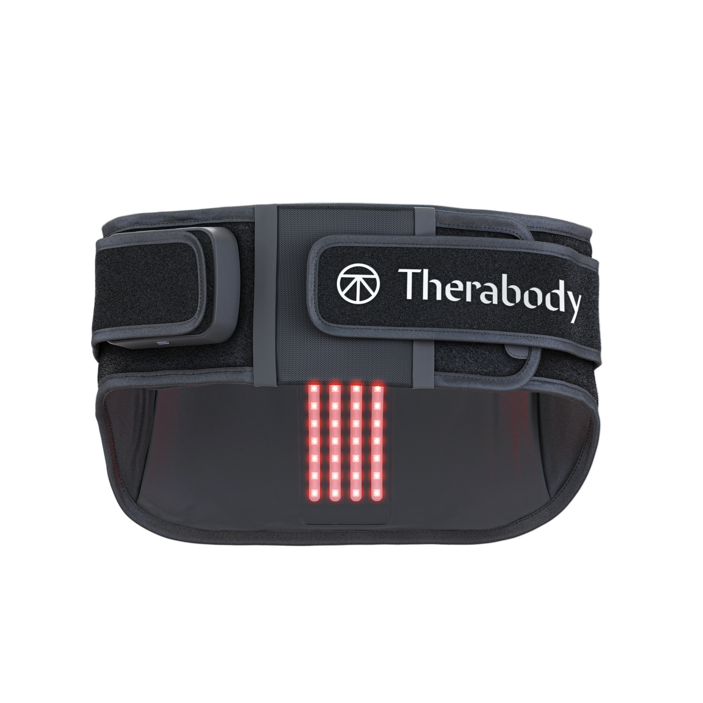 Back massage belt from Therabody with infrared light therapy. 